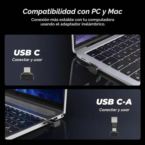 Vista 4 de NUROUM OpenEar Pro 2 - Auriculares con micrófono, auriculares Bluetooth con reducción de ruido, auriculares inalámbricos para el trabajo, conexión