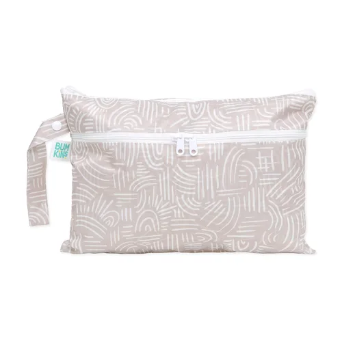 Vista 40 de Bumkins Bolsa Húmeda Colgante Impermeable Grande para Bebé, Lavandería, Ropa Sucia, Viajes, Traje de Baño, Pañales de Tela, Piscina, Toallas
