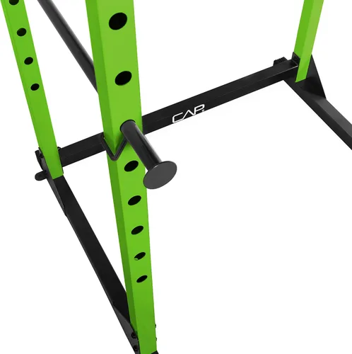 Vista 4 de Cap Barbell Serie de color de rack de potencia de jaula completa Opciones de 6' o 7