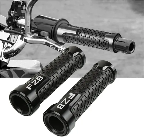 Vista 3 de FZ8 Accesorios de motocicleta 7/8 0.866 in Mango Bar Grip CNC Aluminio para FZ8 FZ 8 Fazer 2010 2011 2012 2013 2014 2015 2016 (negro)