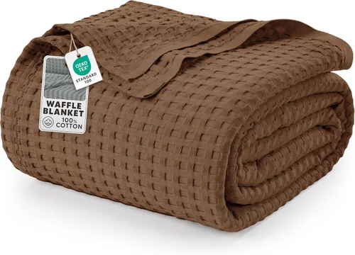 Vista 74 de Utopia Bedding Manta de gofre 100% algodón, tamaño individual, color negro, 90 x 72 pulgadas