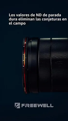 Vista 3 de Freewell Variable ND 2-5 posiciones, 6-9 posiciones, paquete de 2 piezas de filtros VND
