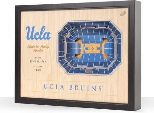 Vista 62 de YouTheFan NCAA Arte de Pared StadiumView de 25 Capas