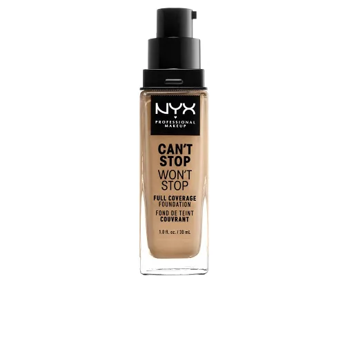 Vista 34 de NYX Professional Makeup Can't Stop Won't Stop - Cepillo para base de maquillaje Negro