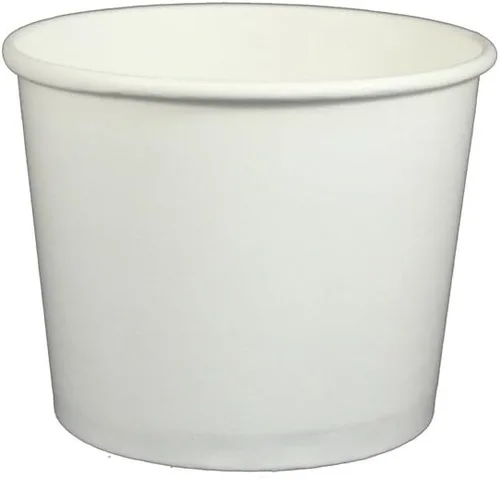 Vista 12 de Vasos de papel de yogur de 12 onzas, 1000 unidades (lunares - azul)