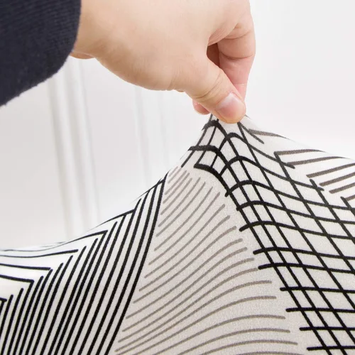 Vista 5 de GULI Fundas de terciopelo para silla de bañera, funda para sillón, funda de sofá de lujo de alta elasticidad, fundas de felpa de elastano, protector