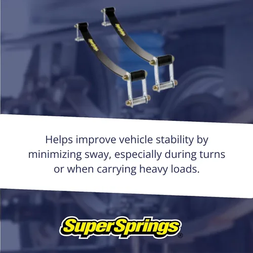 Vista 6 de SuperSprings SSA46 Black SuperSpring, paquete de 2