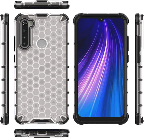 Vista 150 de Pzwoxukhov Funda compatible con Redmi A1, compatible con Redmi A2 Honeycomb Anti-caída Absorción de Golpes Negro