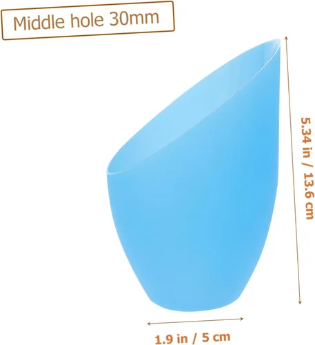 Vista 5 de TEHAUX Juego de 5 pantallas de lámpara de plástico con forma de caballo