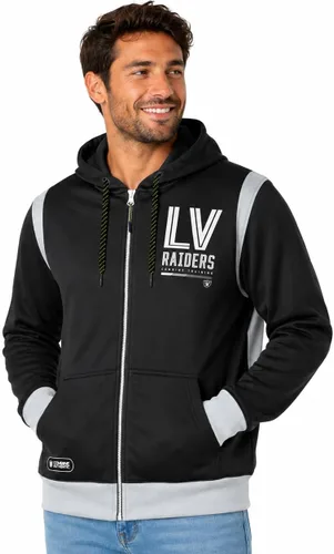 Vista 31 de Outerstuff NFL - Sudadera con capucha para hombre con cremallera completa en colores del