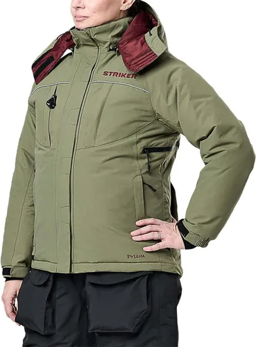 Vista 4 de Striker Women's Prism Durable Water-Resistant Insulated Outdoor Ice Fishing Jacket with Sureflote Flotation Technology