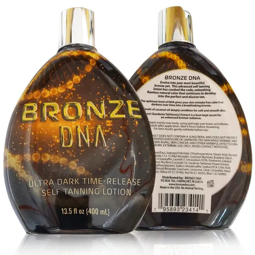 Vista 3 de Loción autobronceadora natural sin sol – Bronceador sin sol para mujeres y hombres – El autobronceado gradual para bronceados ligeros, medios