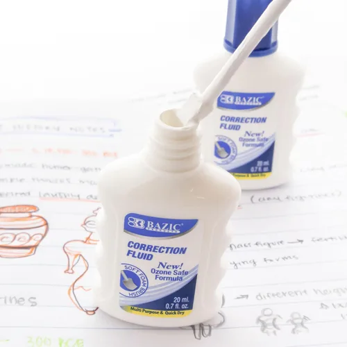 Vista 7 de BAZIC 20 mL / 0.7 fl. oz. Líquido de corrección con cepillo de espuma