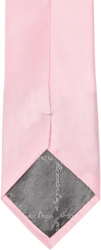 Vista 462 de tiemart Corbata de color sólido para hombre Longitud estándar