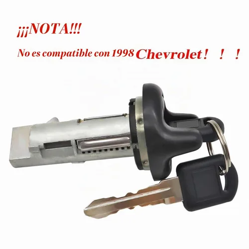 Vista 3 de NLQR Cilindro de bloqueo de interruptor de llave de encendido compatible con Chevy compatible con GMC Pickup y más vehículos 1995-1997 Reemplazo