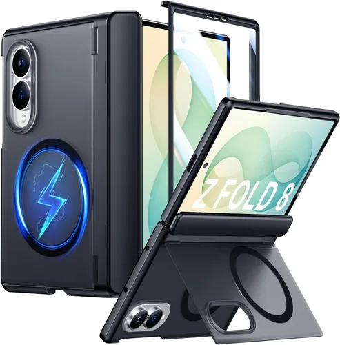 Vista 17 de SPIDERCASE Funda para Samsung Galaxy S22 5G, [protección contra caídas de grado militar de 10 pies] Antideslizante [Paquete de 2] Protector de Azul
