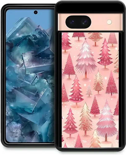 Vista 32 de Funda compatible con Google Pixel 4A 5G, Nochebuena, Google Pixel 4A 5G, delgada, suave, a prueba de golpes, TPU para mujeres y niñas, niños, funda