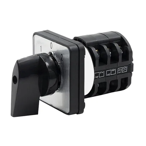 Vista 7 de Interruptor selector de cambio universal, interruptor de transferencia de potencia, 3 posiciones 4 terminales, LW8-10 D101/1 220V 10A Motor