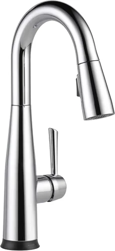 Vista 10 de Delta Faucet Essa Llave de una manija para bar/preparación con acoplamiento de magnatita y cabezal rociador Touch-Clean, 9913-AR-DST