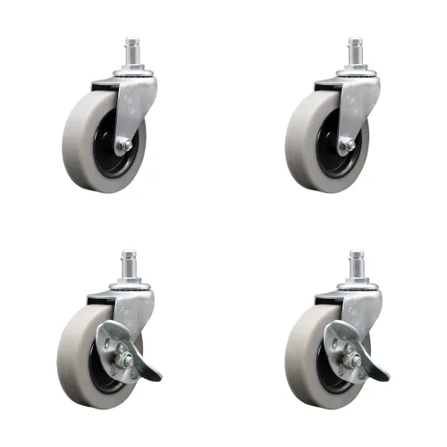 Vista 31 de Service Caster Marca – Compatible con/reemplazo para – Carritos de limpieza de conserje – Se adapta a la mayoría de carritos de limpieza Rubbermaid