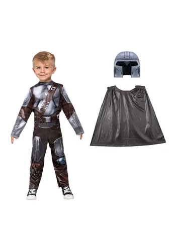 Vista 10 de Disfraz Deluxe de The Mandalorian para Niños Pequeños Multicolor