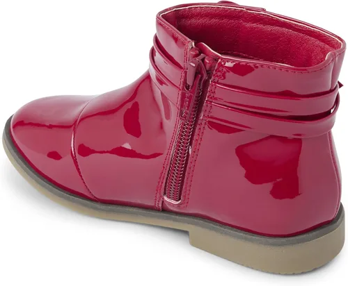 Vista 3 de Gymboree Botines de piel sintética unisex para niños y niños pequeños