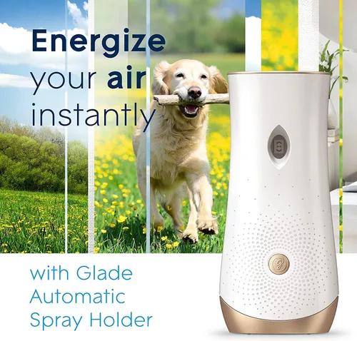 Vista 6 de Recambio automático de ambientador en aerosol, aroma limpio para mascotas, 6.2 onzas (paquete de 4)