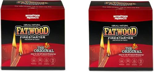 Vista 16 de Firestarter de madera de pino totalmente natural para chimenea, quimeneas, parrilla o estufas de pellets y leña, cubo de abedul de 5 libras
