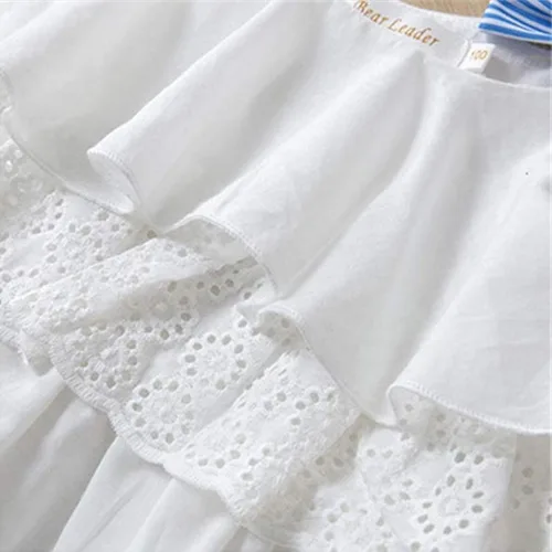Vista 4 de Hipea Ropa de verano para bebés y niñas pequeñas, camisola con volantes, lunares y pantalones cortos casuales, ropa para recién nacida
