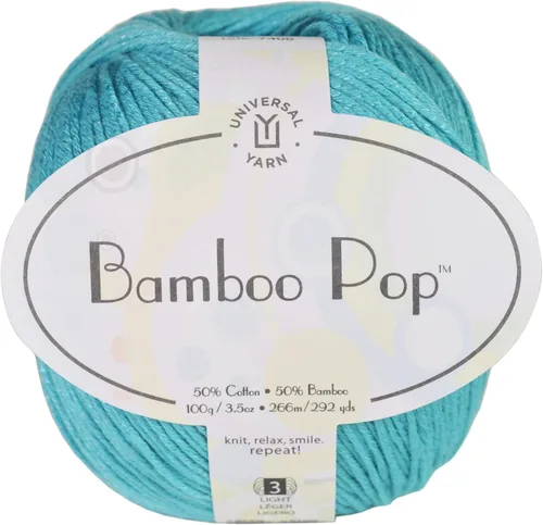 Vista 2 de Universal Yarn Bamboo Pop - 101 Blanco