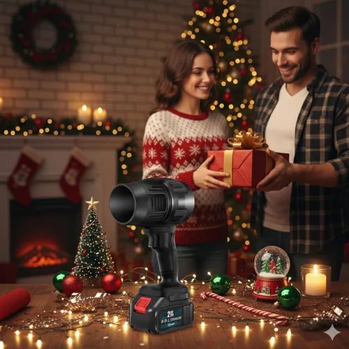 Vista 5 de Saker Soplador de Hojas Inalámbrico Portátil Limpiador de Polvo Sopladores Ligeros de Mano 180000 RPM con Velocidad Ajustable para Limpieza