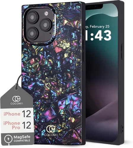 Vista 152 de Cocomii - Funda rectangular compatible con iPhone Xs/X - Perla opalescente, brillo brillante, para mujeres, niñas, hombres, funda protectora