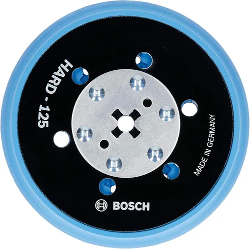 Vista 9 de BOSCH RSM5045 Almohadilla de lijado mediana de gancho y bucle con múltiples orificios de 5 pulgadas