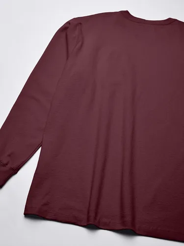 Vista 5 de Carhartt - Camiseta de ajuste holgado resistente de manga larga con bolsillo para hombre