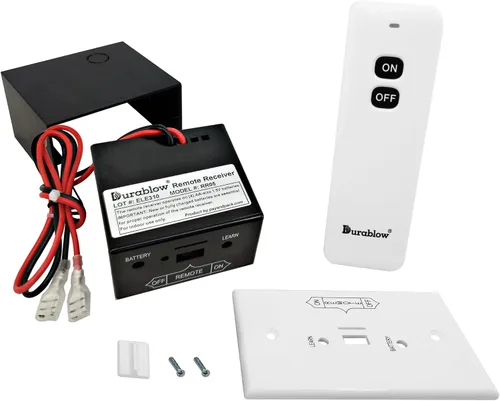 Vista 14 de Durablow TR2001 - Kit de control remoto de encendido y apagado para chimenea de gas con válvula Millivolt o módulo de encendido electrónico, caja