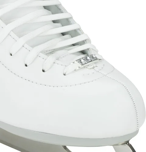 Vista 5 de Riedell Crystal - Patines de hielo para adultos para mujeres y hombres, patines de hielo elegantes y competitivos con forro Dri-Lex que absorbe