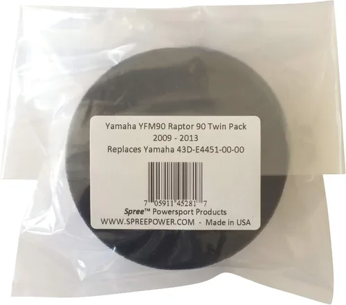 Vista 2 de Spree Filtro de aire compatible/repuesto Twin Pack para Yamaha YFM90 Raptor 90 ATV (2009-2013)