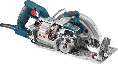 Vista 3 de Bosch CSW41 sierra circular de accionamiento helicoidal, de 7 1/4 pulgadas