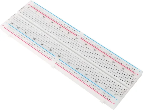 Vista 7 de Componente electrónico de la tabla de cortar el pan, kit electrónico divertido con 830 puntos de amarre Breadboard, paquete, fuente de alimentación
