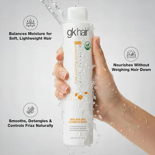Vista 7 de GK HAIR Juego de champú y acondicionador equilibrante para cabello graso de hasta 72 horas de frescura, el mejor champú y acondicionador para cuero
