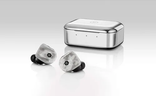 Vista 5 de Master and Dynamic MW07 Plus True Auriculares Inalámbricos - Mármol Blanco