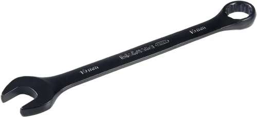 Vista 12 de uxcell Llave combinada métrica de extremo abierto, caja de 0.630 in, 12 puntos, acabado cromado, Cr-V
