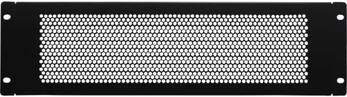 Vista 6 de Navepoint Espaciador de panel de montaje en rack en blanco de 1U con ventilación para gabinete de rack de red de servidores de 19 pulgadas
