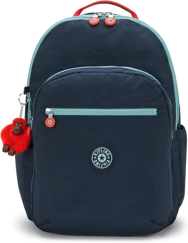 Vista 10 de Kipling Seoul Go - Mochila extra grande, Azul (Bridal Blue), Mediana