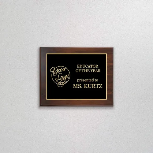 Vista 4 de Placas y premios grabados personalizados. Ideales para jubilación, agradecimiento, reconocimiento militar, logros especiales, memoriales, deportes
