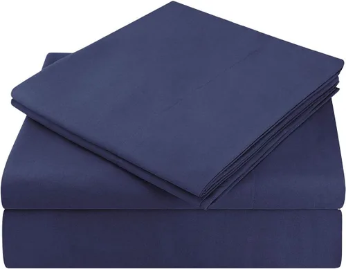 Vista 10 de Juego de sábanas de 6 piezas – Juego de sábanas de algodón Supima real de 500 hilos de 6 piezas para bolsillo profundo de hasta 15-18 pulgadas