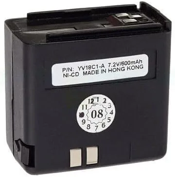 Vista 2 de Batería compatible con Yaesu-Vertex FT-530 Radio bidireccional recargable 7.2v 600mAH Ni-CD