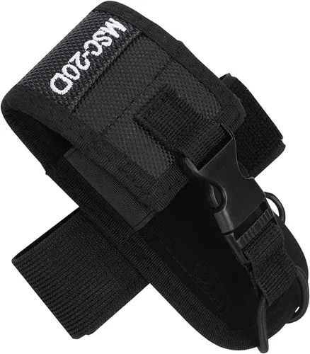 Vista 8 de Meiyya Funda para walkie talkie walkie talkie soporte para radio, soporte de radio de brazo, funda de radio, bolsa de radio, práctica bolsa de brazo
