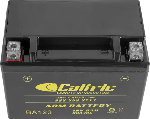 Vista 4 de Caltric Agm - Batería compatible con Suzuki 600 Gsxr600W Gsxr600T Gsxr600Z Gsxr600X 1992-1993 2002 2003 2005