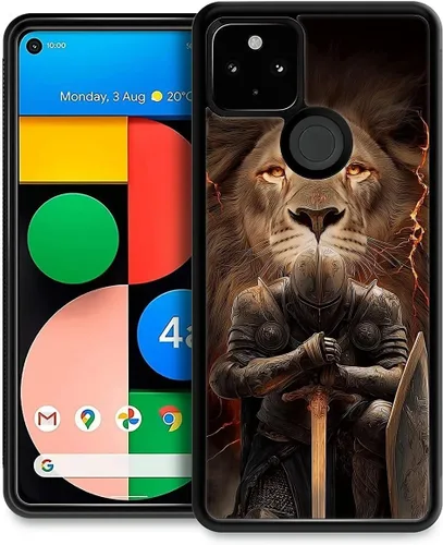 Vista 201 de Compatible con Google Pixel 4A 5G Mobile Case Creative Acrylic Back Panel Silicona Edge Case Slim Protección Especialmente para Google Pixel 4A 5G